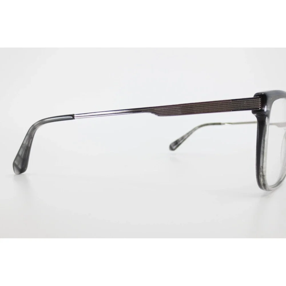 Perry Ellis PE 458-1 Mens Rectangular Eyeglasses Frames Black Grey 58-17-145